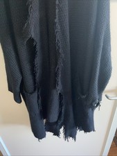 Rundholz Dip Strickmantel