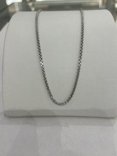 585 GOLD Halskette Weissgold