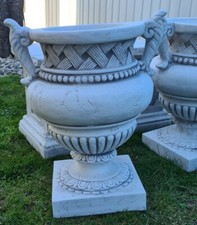 🔶Pflanzschale Antiko Steinschale Blumenkübel Steinvase Steinkunst BLACKFORM