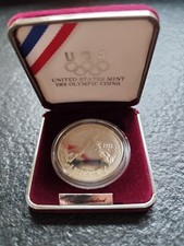 Silbermünze United States Mint 1988 Olympic Coins