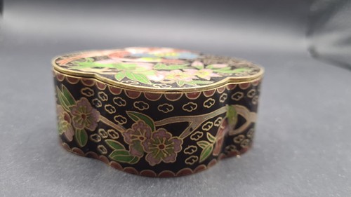 Cloisonne schmuckdose - cloisonne,