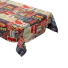 Wachstuch Tischdecke American