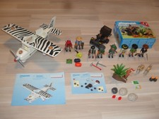 Playmobil Wild Life 6938 Safari-Flugzeug 6939 Wilderer mit Quad