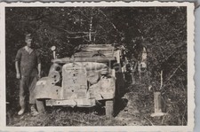Foto, Wk2 Jalta Krim 1942, Einheits Pkw, Notek Scheinwerfer (MJ-37)1025
