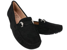 BEQUEME DAMEN MOKASSIN SCHWARZ