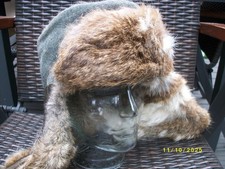 WH Wintermütze Fellmütze WK2, Tchapka Wintermütze, mit RB-Nummer und Gr. Stempel