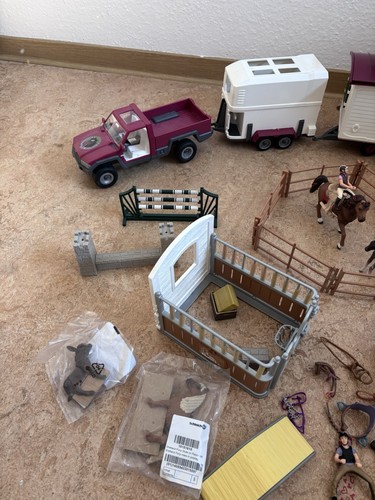 Schleich konvolut pferde haus - schleich,
