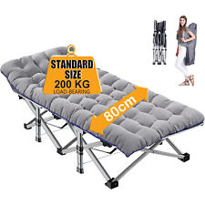 Feldbett Klappbett Camping Bett Klappbar Campingliege Gästebett mit Tragetasche