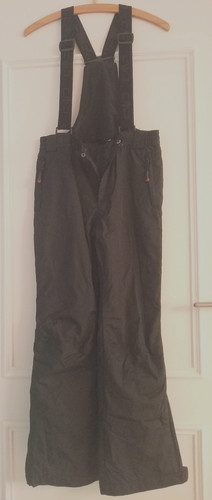 Schneehose 164 schwarz - |,