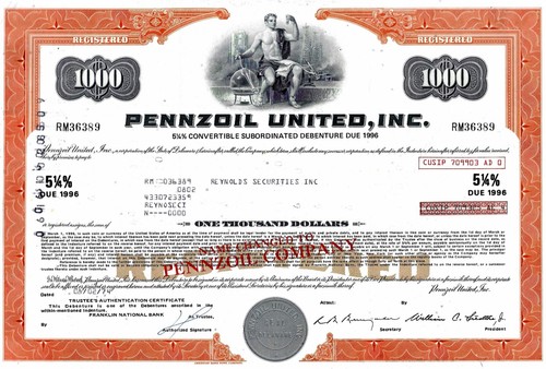Pennzoil united - pennzoil, (company)