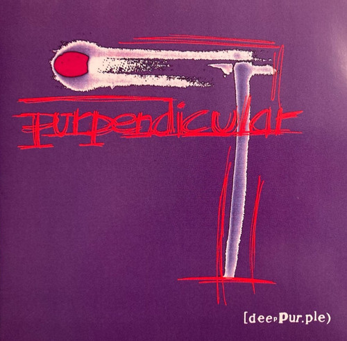 Deep purple purpendicular - purpendicular, /