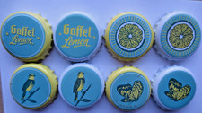 8 caps -  Gaffel Kölsch   Lemon - complete set Serie
