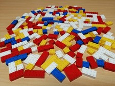 LEGO Großes Konvolut Basic Bricks gelb weiß rot blau / Grundbausteine Basis