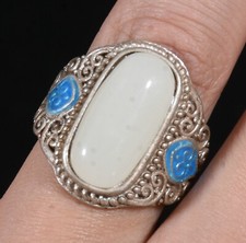 1.2''Rare Old China Silber