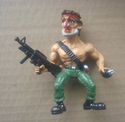 Spitting image rambo - spitting, figur