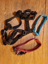 Hunde Geschirr Halsband Welpe Kleine Hunde Chihuahua Wolters Marke Schwarz