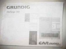 Bedienungsanleitung GRUNDIG CHALLENGE 200  Autoradio