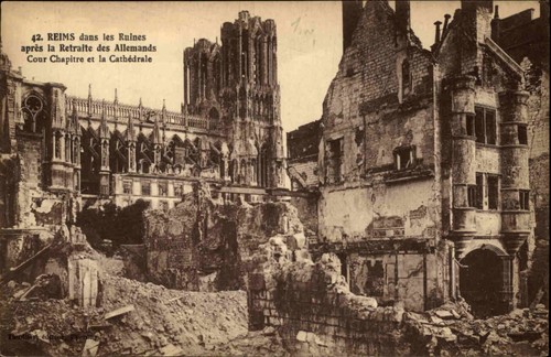 Reims nach angriff - nach,