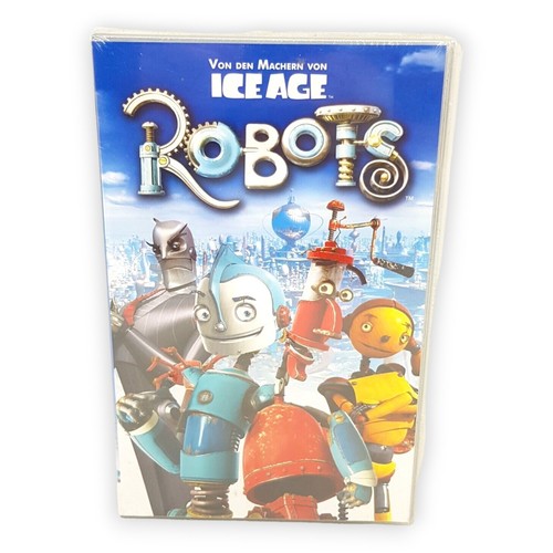 Robots vhs video kassette - video,