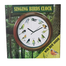 Wanduhr mit Vogelgesang Küchenuhr Uhr