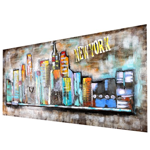 Wandbild metallbild effekt - wandbild,