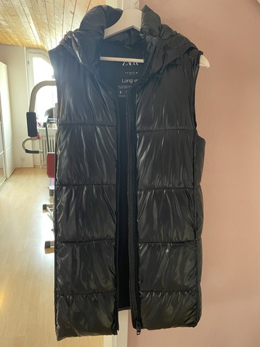 Schwarze lange weste zara - weste, /
