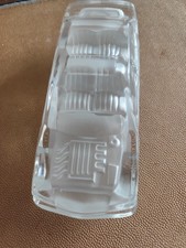 Kristall Glas Mercedes Benz 190E Hofbauer Briefbeschwerer Vintage