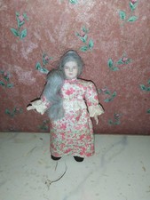 Nostalgie-Caco-Porzellankopf-Puppe-Biegepuppe-Puppenhaus-Puppenstube-doll-poupee