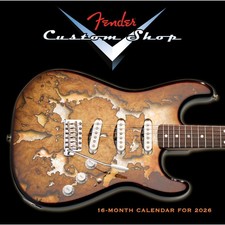 Fender Custom Shop Calendar 2026 - Fachbuch