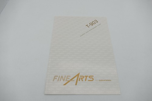 Grundig 903 fine arts - grundig,