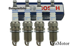 BOSCH Super 4 ZUENDKERZEN 0 242 232 505 FÜR VW AUDI SKODA - 4 STÜCK