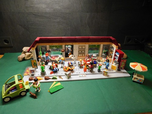 Playmobil doppel ladengebäude - playmobil, doppel-ladengebäude