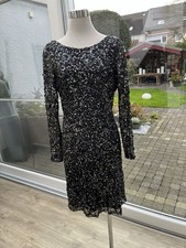 Heine Pailletten Kleid 38