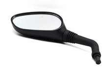 Spiegel Rückspiegel Links M8 E-Geprüft Schwarz für Roller Motorrad Universell