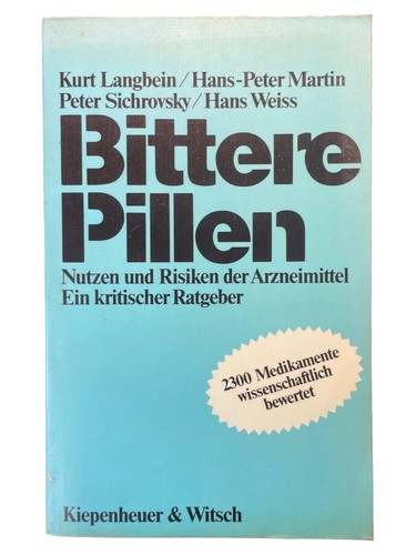 Bittere pillen kurt langbein - pillen,