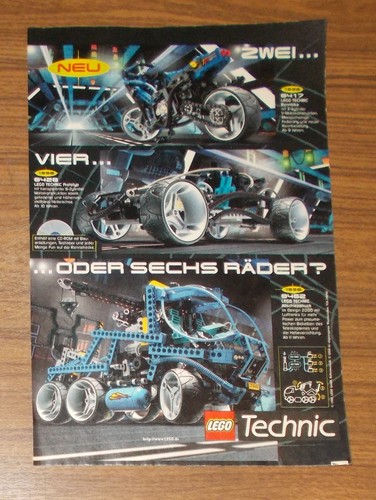 Seltene werbung lego technic - lego,