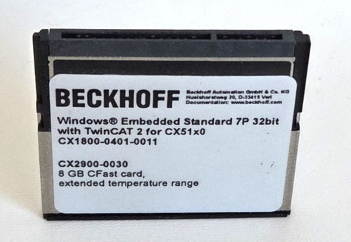 Beckhoff cx2900 0030 cf - gb,