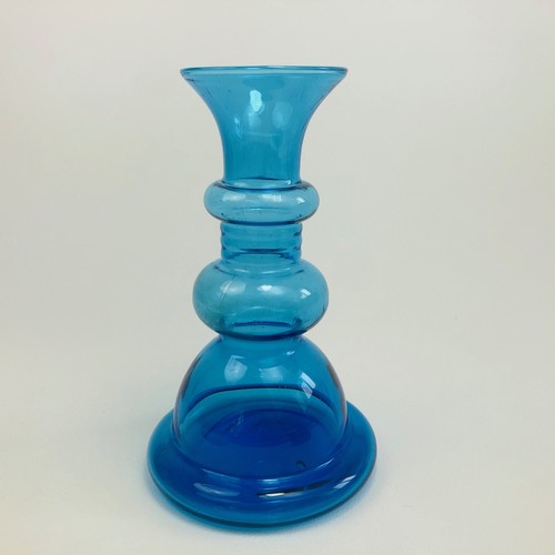 Vase glas türkis hellblau - türkis,