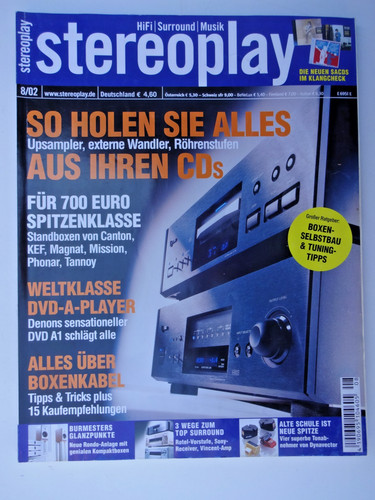 Stereoplay burmester - stereoplay, 8/02,