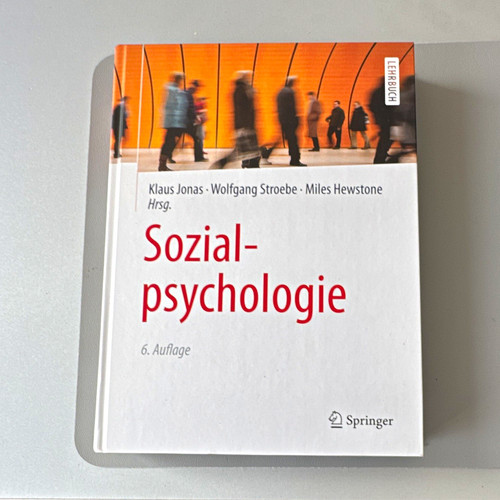 Springer sozialpsychologie - springer,