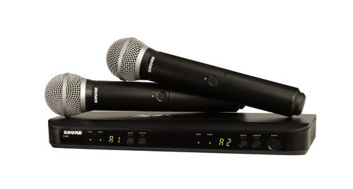 Shure blx288 pg58 dual - shure,