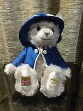  Teddybär Queen Elizabeth II 95TH  Teddy Bear 12" Merrythought No.86 of 95 