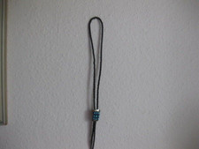 Herren Halsschmuck Zuni Bolo-Tie 925iger Silber  Indianer handgefertigt Türkis