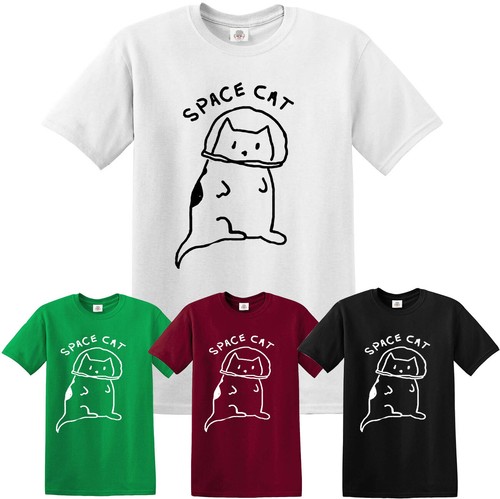 Space cat shirt damen - space, t-shirt