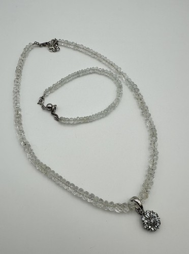 Schmuckset edelstein silber - schmuckset,
