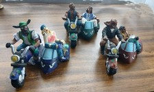 SET á 3 Stück Biker Figur