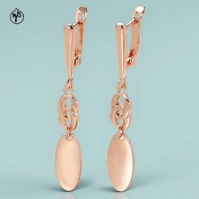 Lange Ohrringe Vergoldet