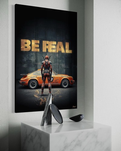 Deadpool leinwand bild - deadpool,