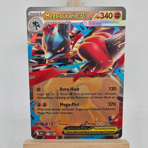 Pokemon karte mega lucario - pokemon, ex
