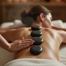 Hot Stone Massage Steine 6er